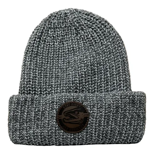 Addicted Fishing Iced Chrome Chunky Beanie