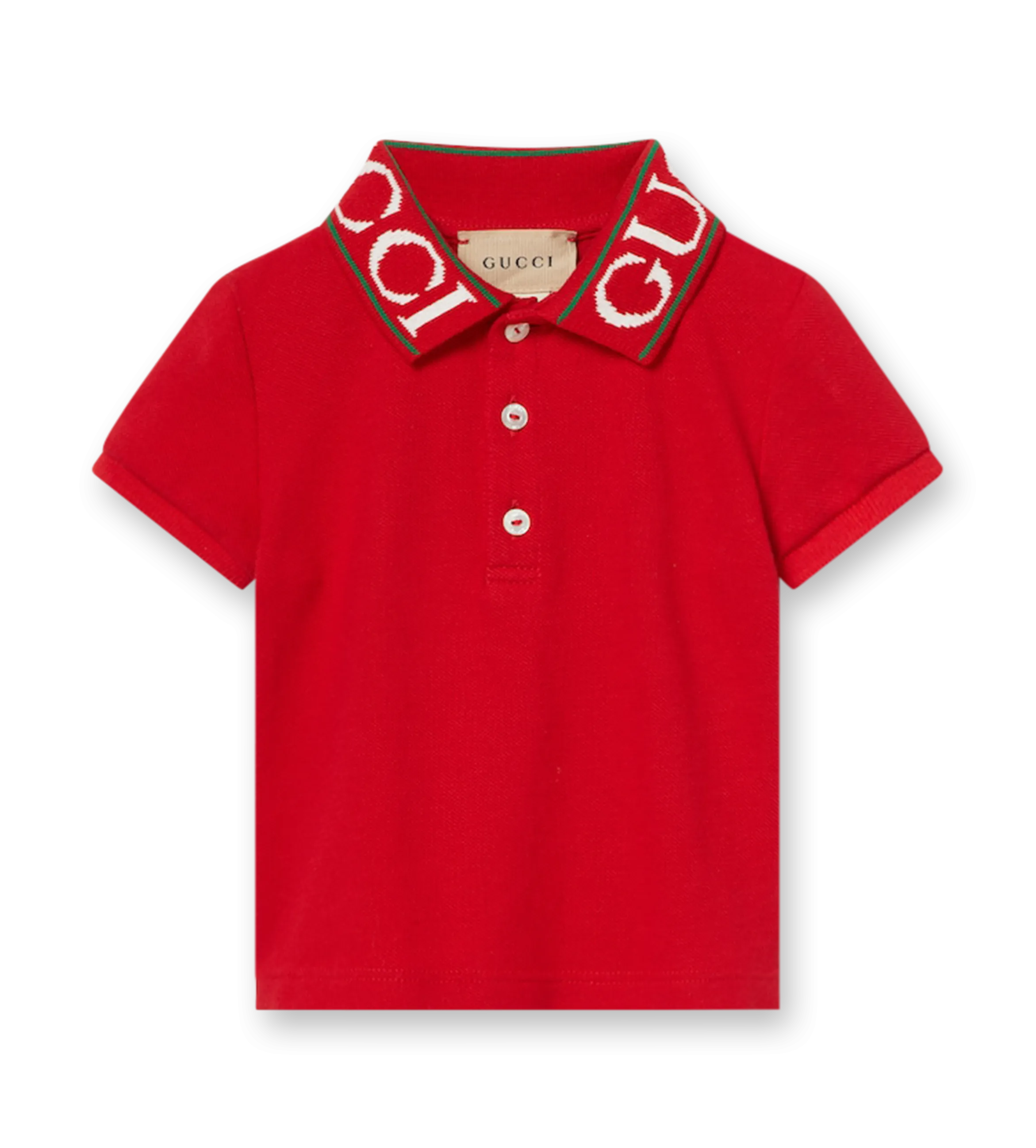 Baby Polo Top Red