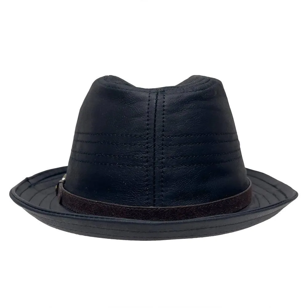 Balboa | Womens Leather Fedora Hat