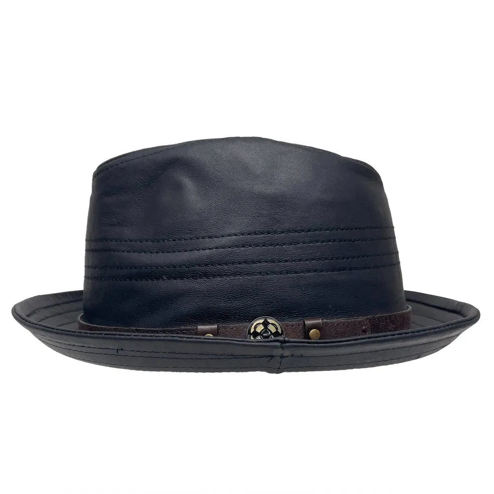 Balboa | Womens Leather Fedora Hat