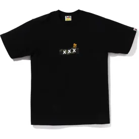 BAPE X GOD SELECTION XXX TEE MENS