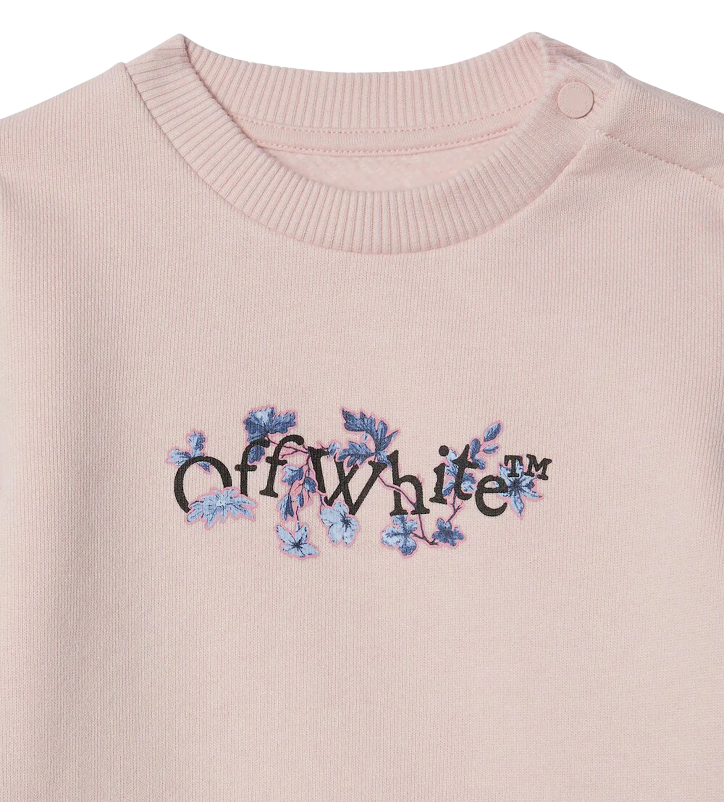 Bookish Flowers Sweat Set Soft Pink