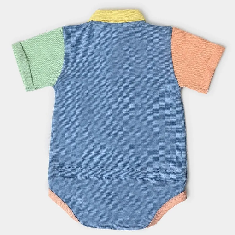 Boys Polo Romper