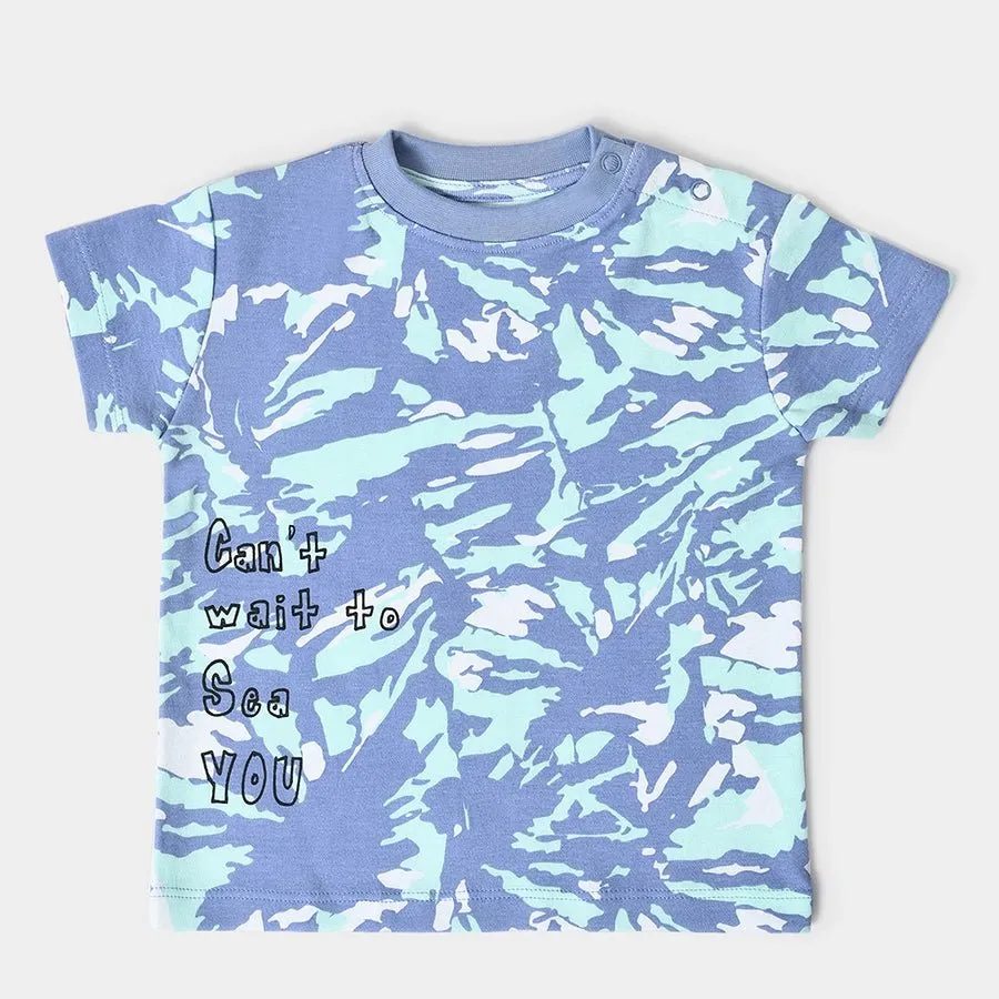 Boys Tie & Dyed T-shirt and Shorts Set