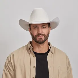 Cattleman White | Mens Felt White Cowboy Hat