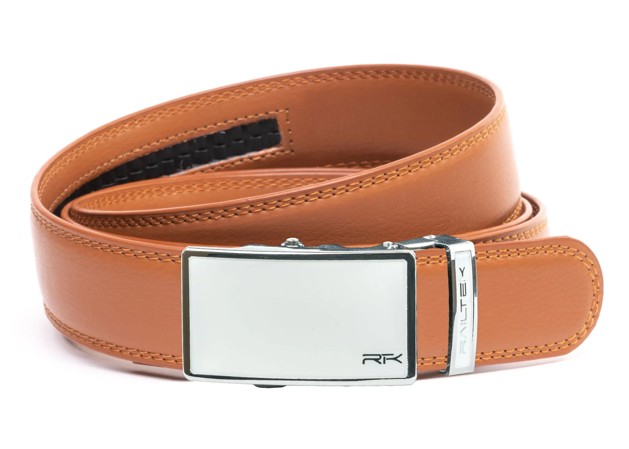 Chrome White Railtek™ Belt