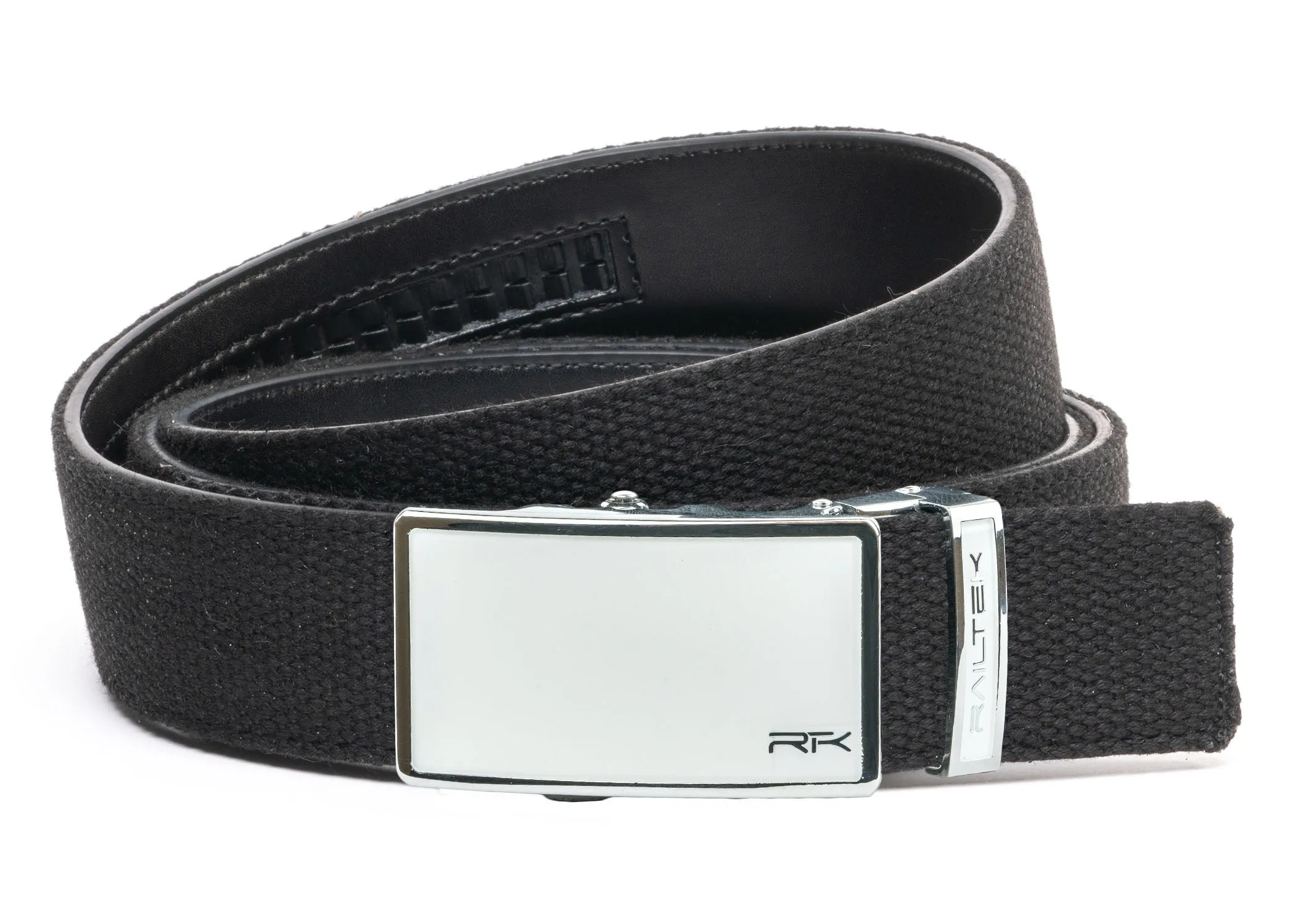 Chrome White Railtek™ Belt