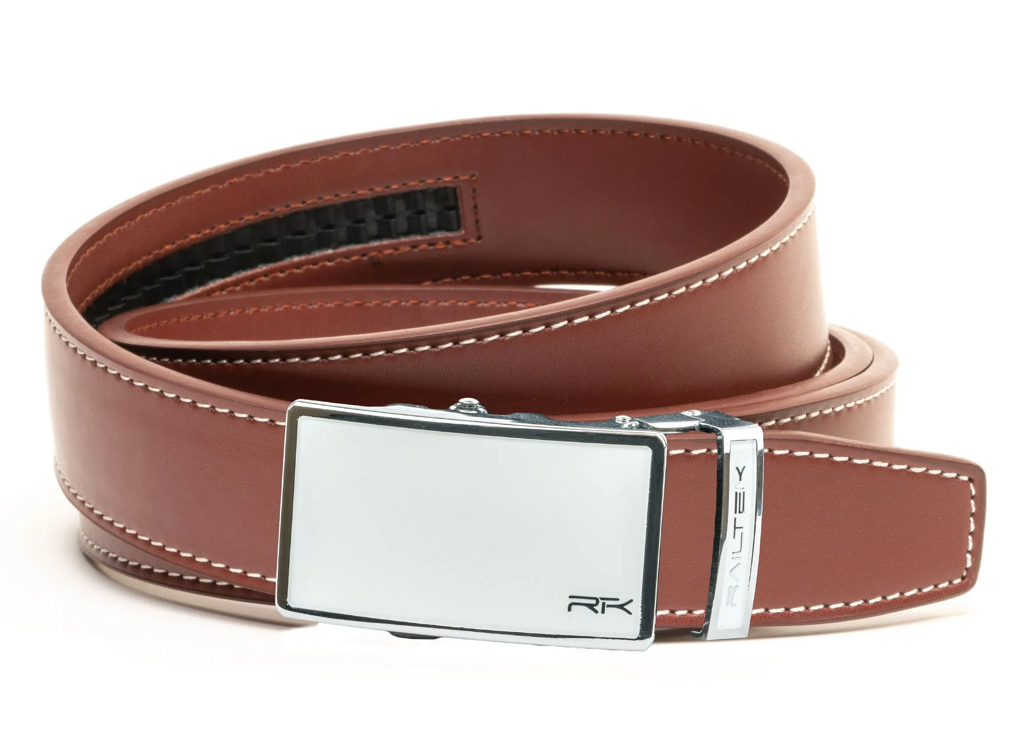 Chrome White Railtek™ Belt