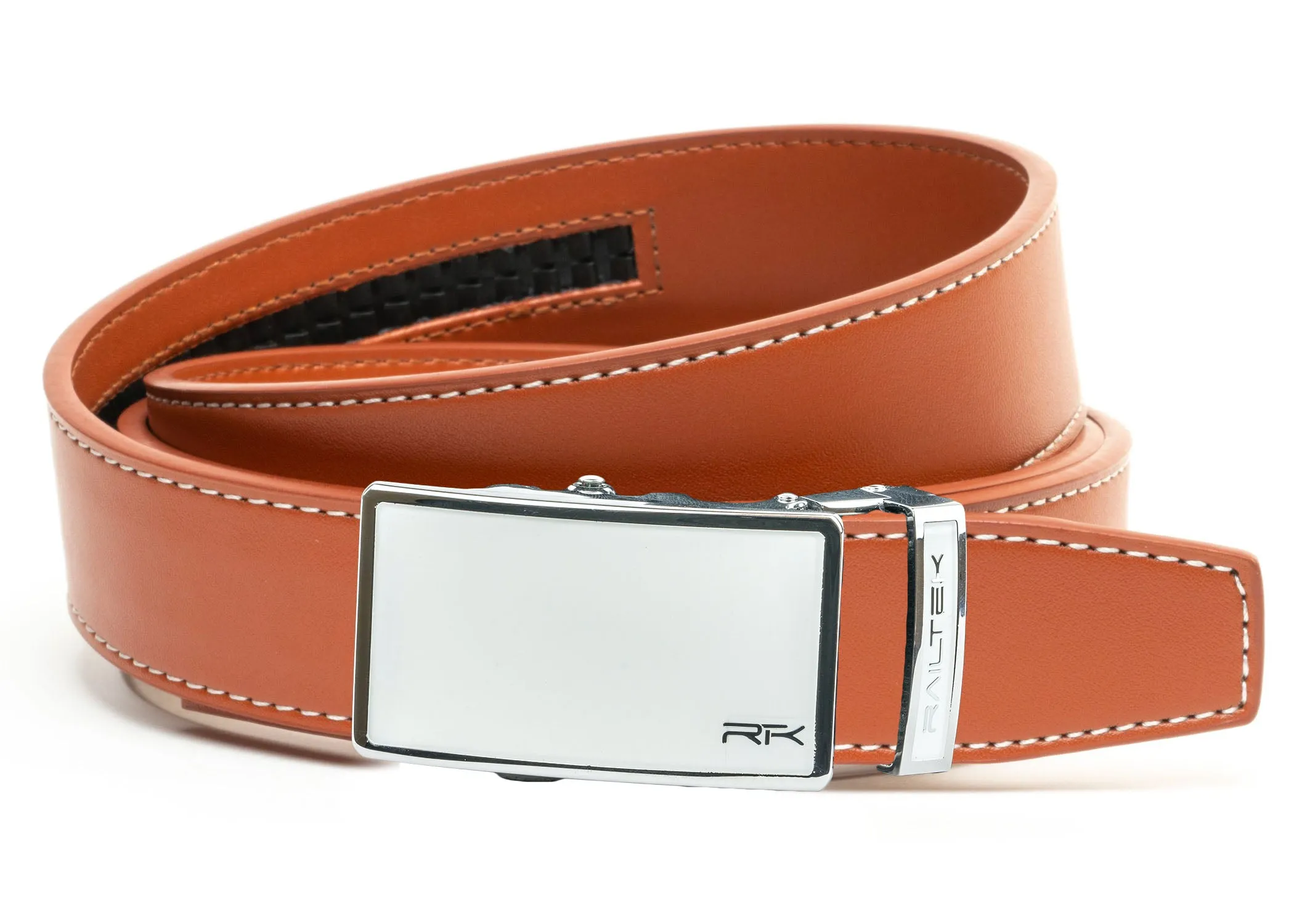 Chrome White Railtek™ Belt