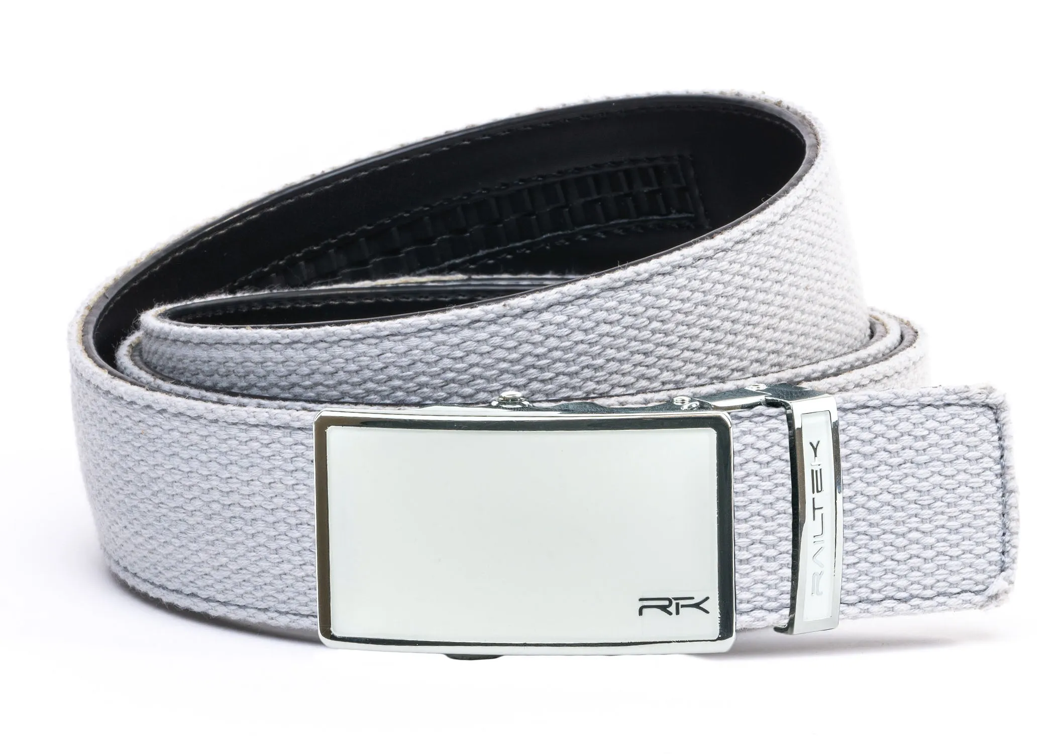 Chrome White Railtek™ Belt