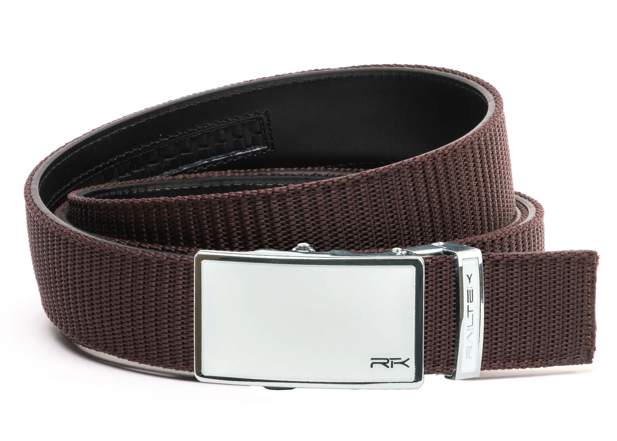 Chrome White Railtek™ Belt