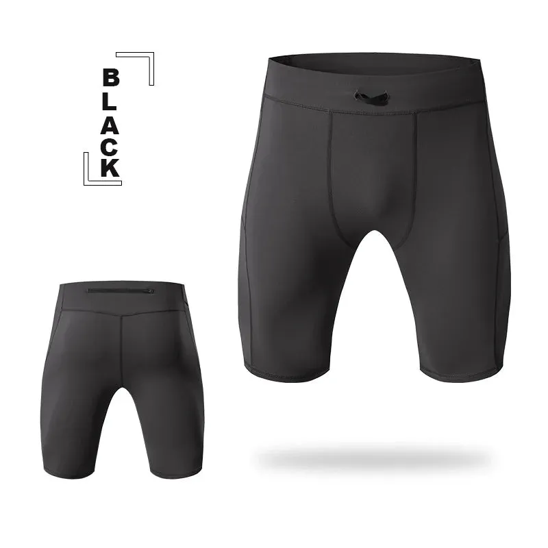 Compression Shorts Men Quick Dry Bodybuilding Tights