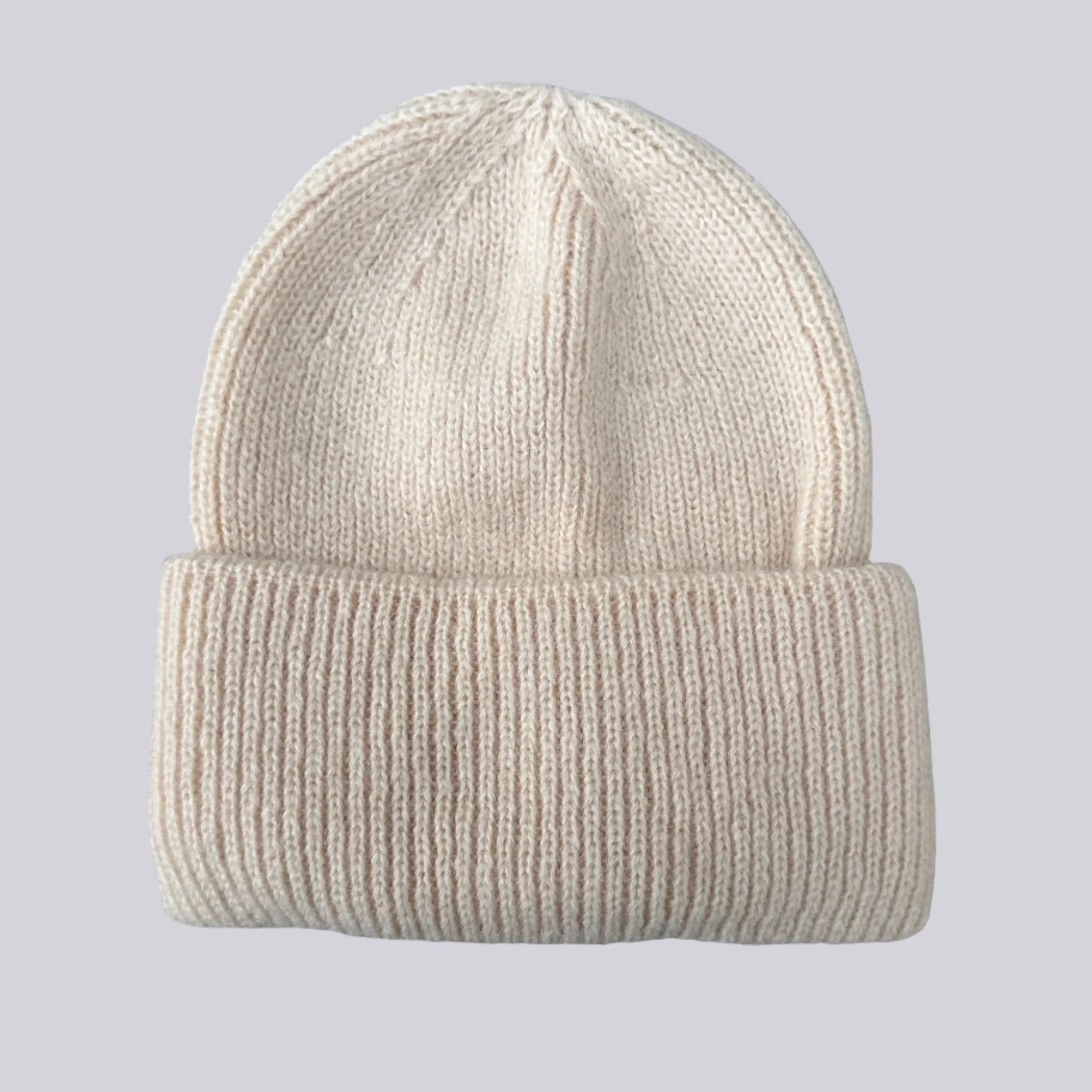 Cream Beanie