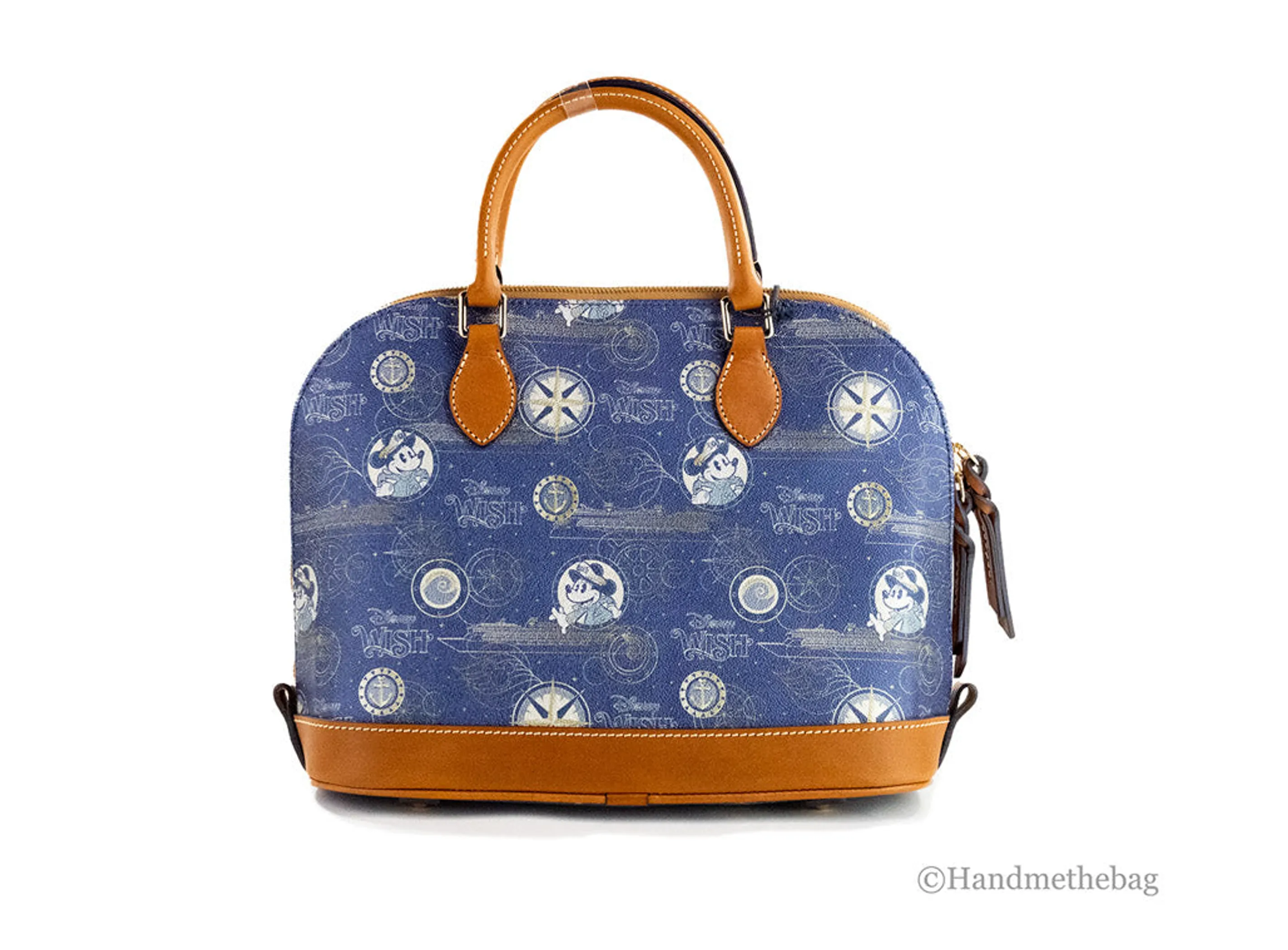 Dooney & Bourke Disney Wish Cruise Line Satchel Handbag