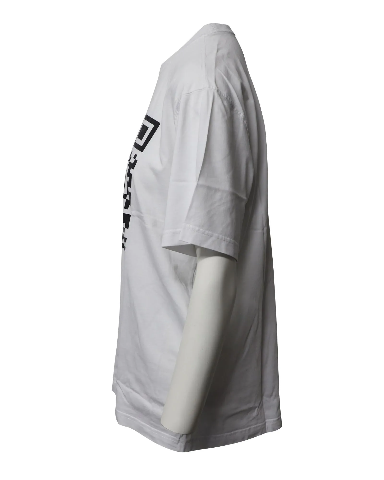 Graphic Print White Cotton T-Shirt by Vetements