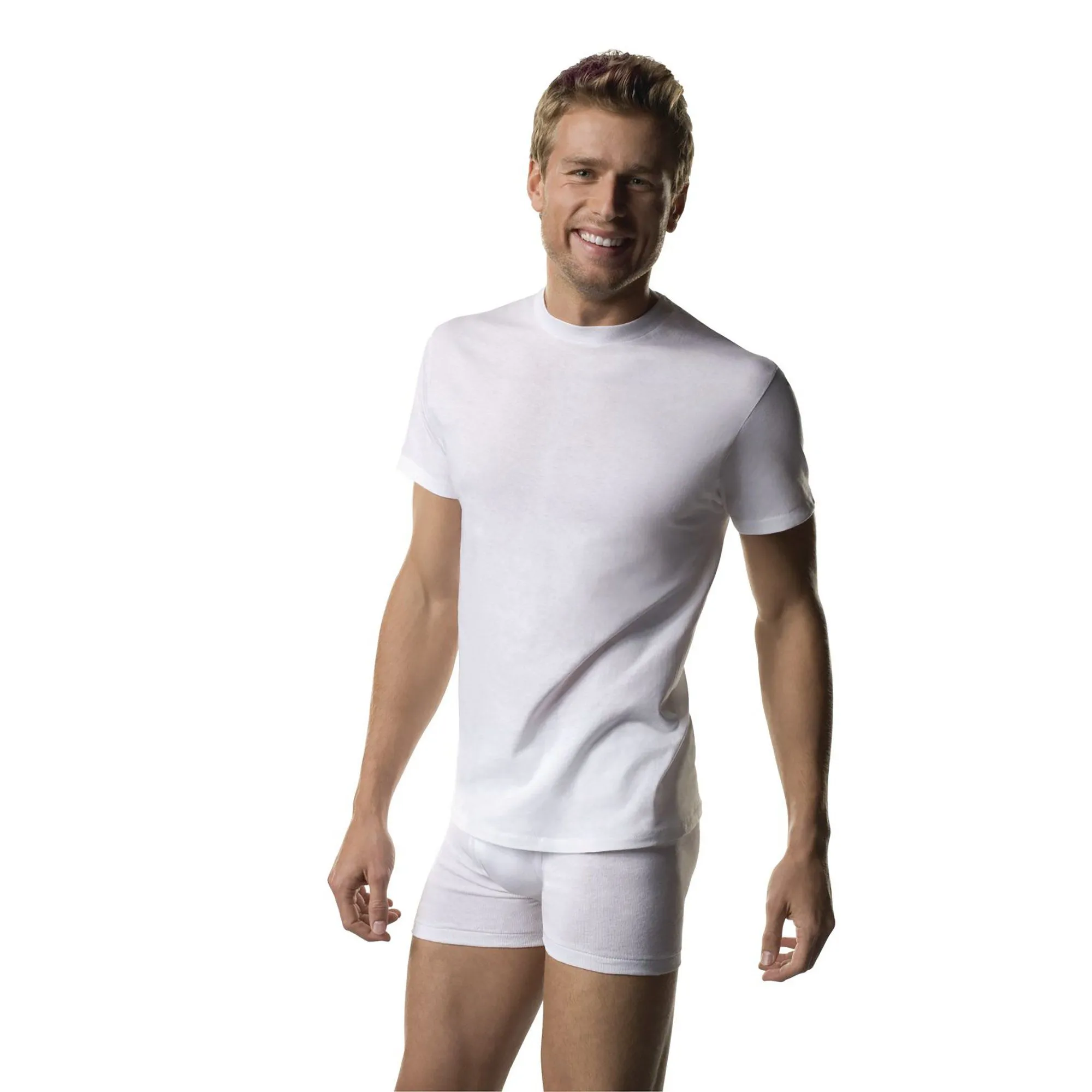 Hanes | 2-Pack White Tagless T-Shirts