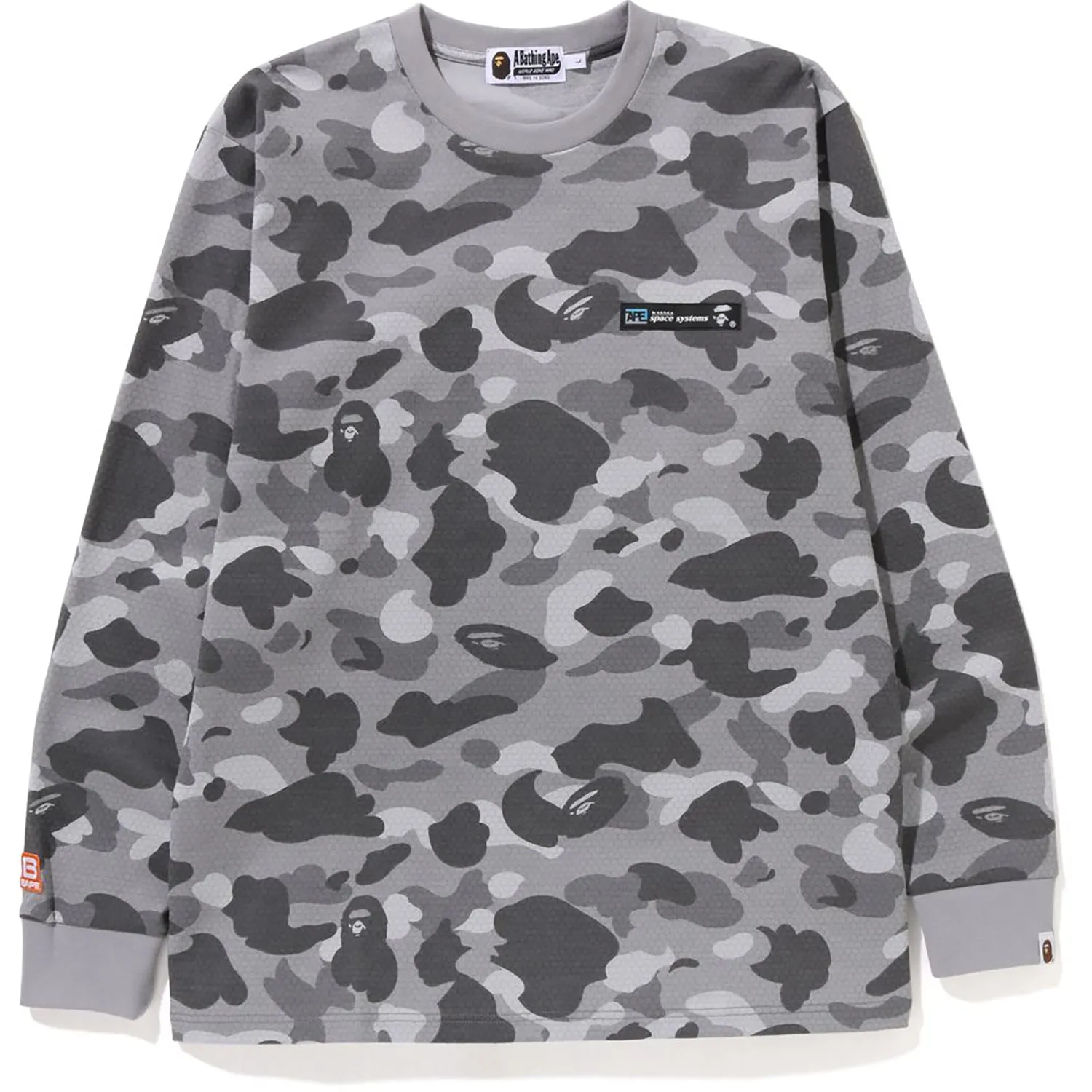 HONEYCOMB CAMO L/S TEE MENS