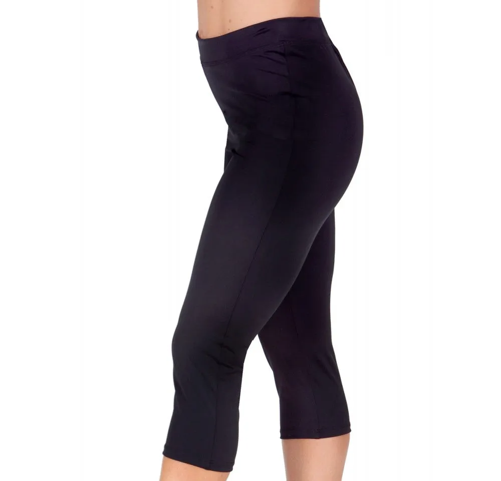 InstantFigure Activewear Compression Capri Pant AWP009