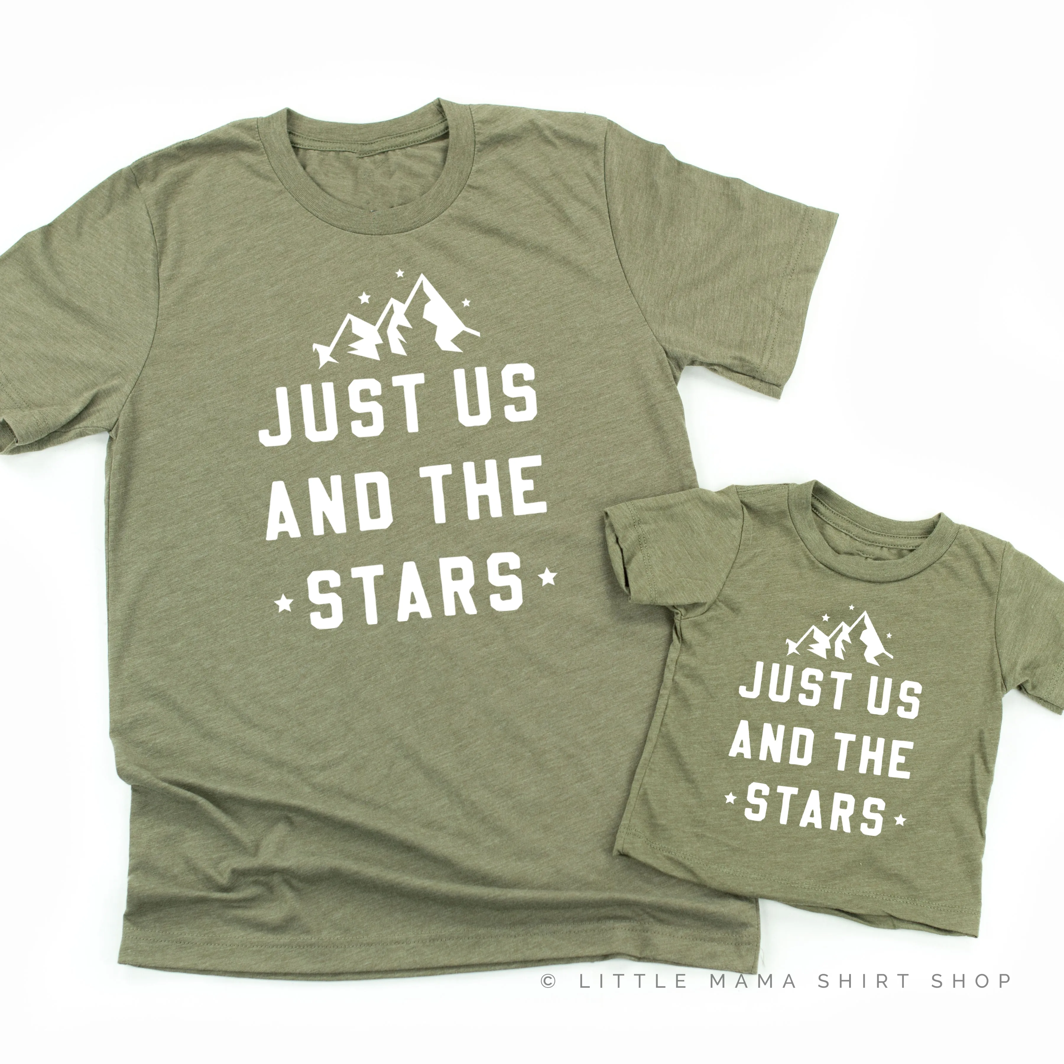 JUST US AND THE STARS - Set of 2 Shirts