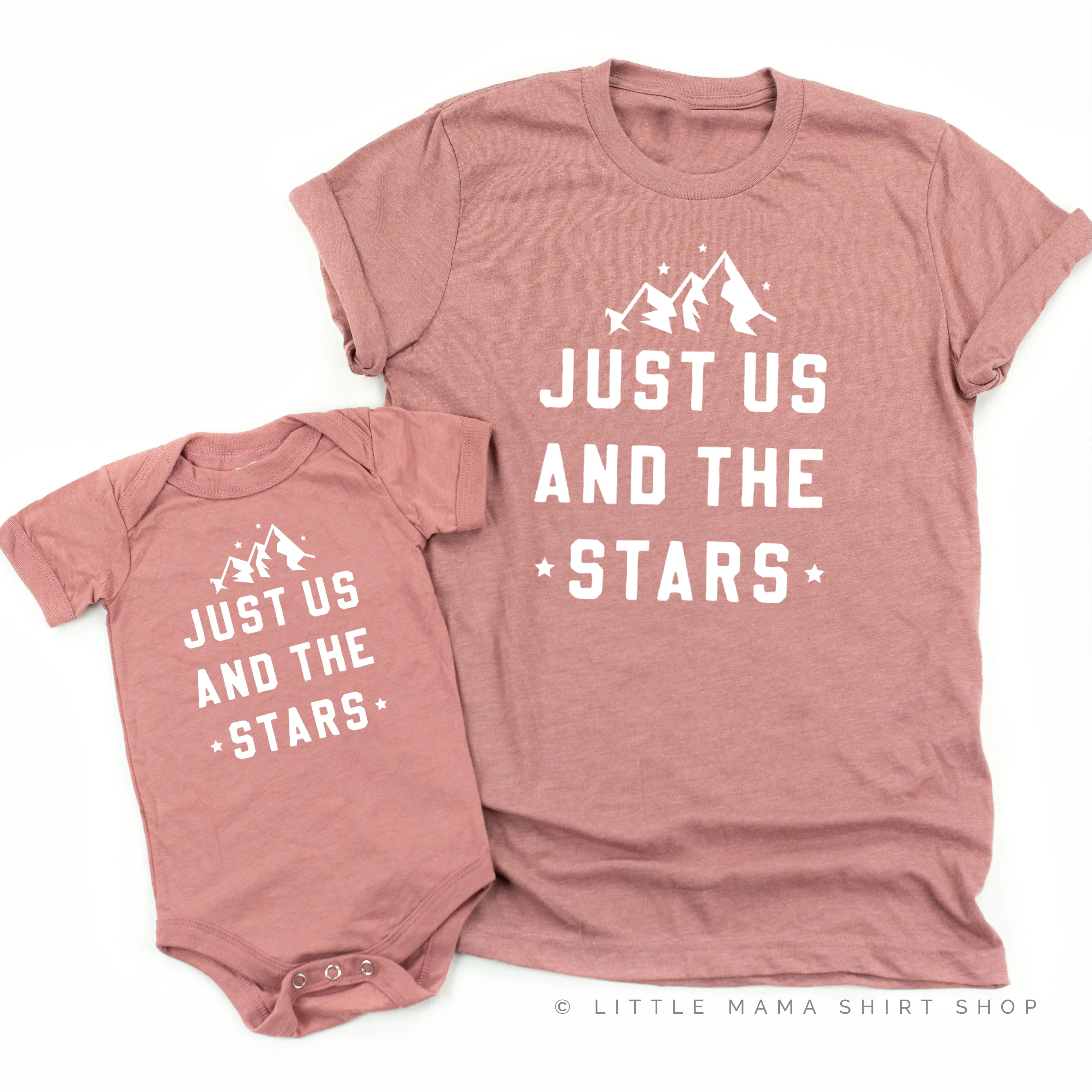 JUST US AND THE STARS - Set of 2 Shirts