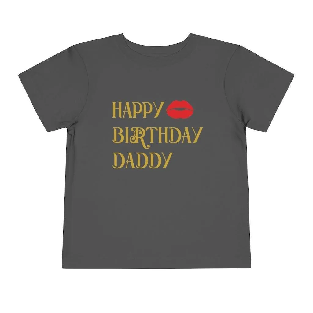 Kids Happy birthday Daddy t-shirt