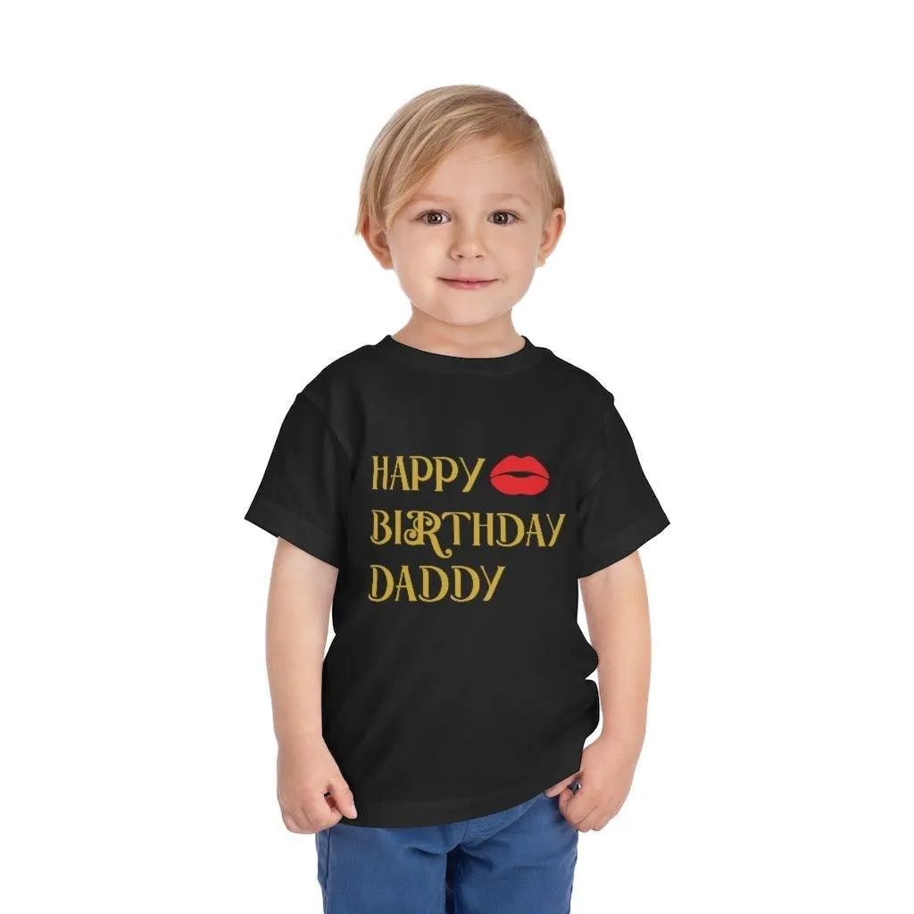 Kids Happy birthday Daddy t-shirt