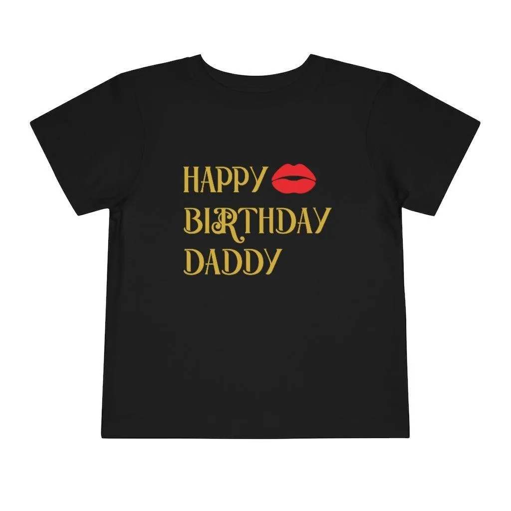 Kids Happy birthday Daddy t-shirt