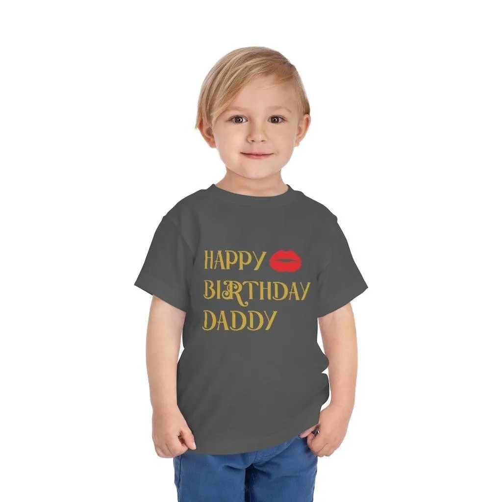 Kids Happy birthday Daddy t-shirt