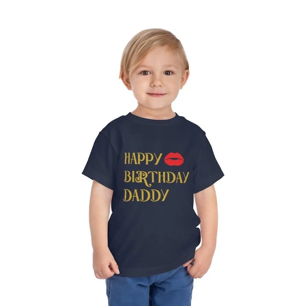 Kids Happy birthday Daddy t-shirt