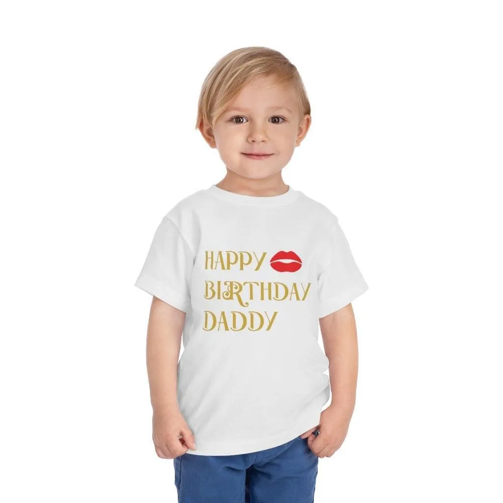 Kids Happy birthday Daddy t-shirt