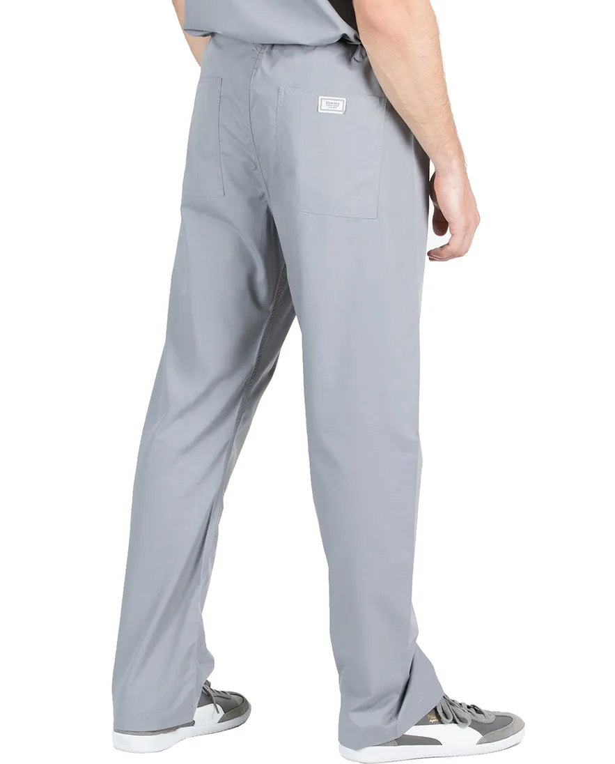 Large Tall 32" - Slate Grey David Simple Scrub Pant