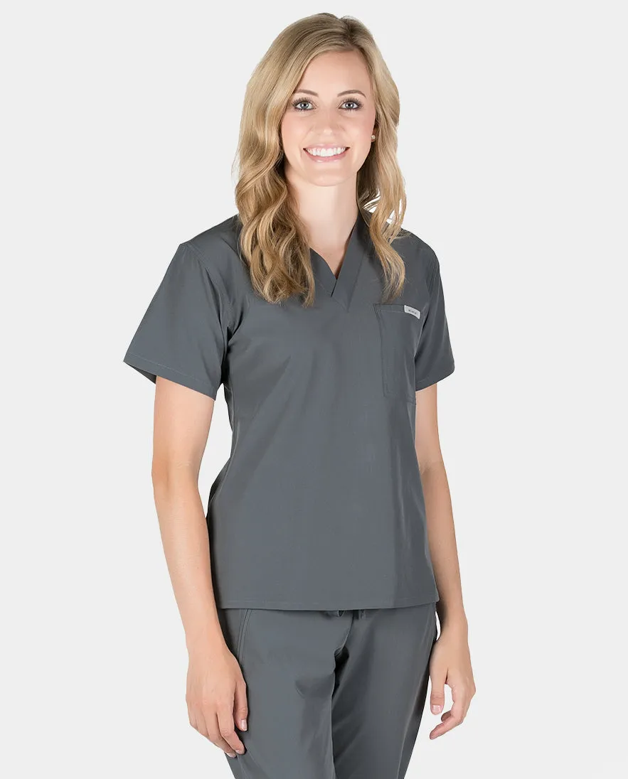 Logan 2-Pocket Scrub Top