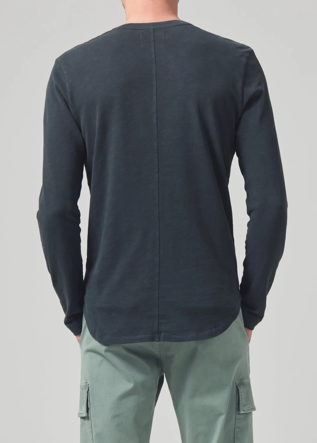 Olympus Crewneck in Charred Cedar