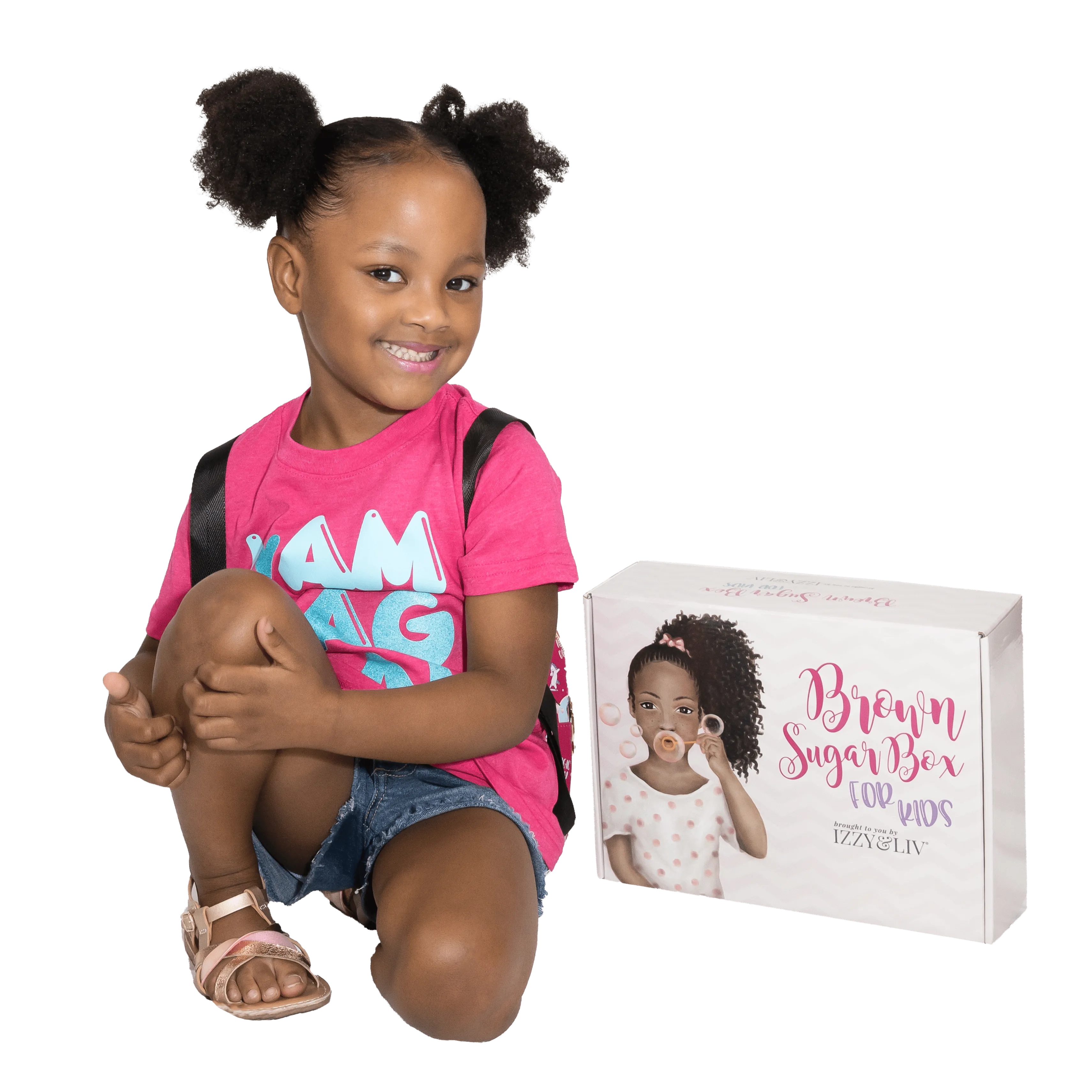 One Time Gift - Little Girls Edition Brown Sugar Box (Ages 4-9)(One Box Only)