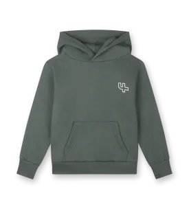 Outline Logo Hoodie Deep Forest