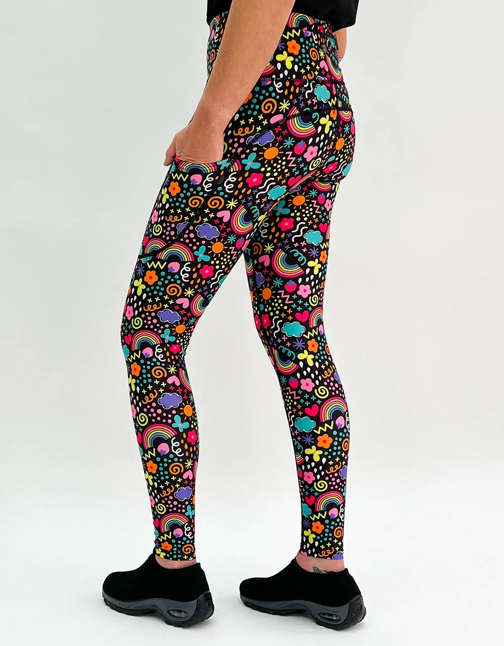 Over The Rainbow Activewear   Pockets