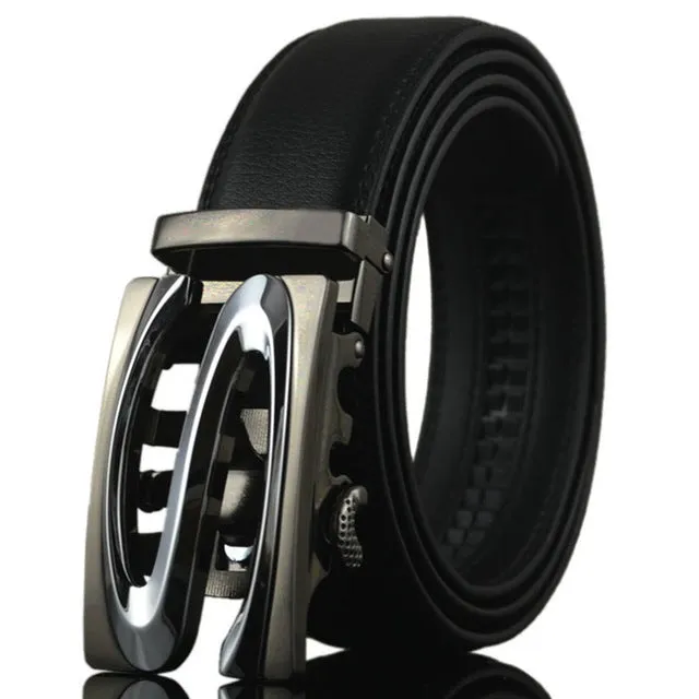 REGITWOW Fashion Designers Men Automatic Buckle Leather luxury Belts Business Male Alloy buckle Belts for Men Ceinture Homme