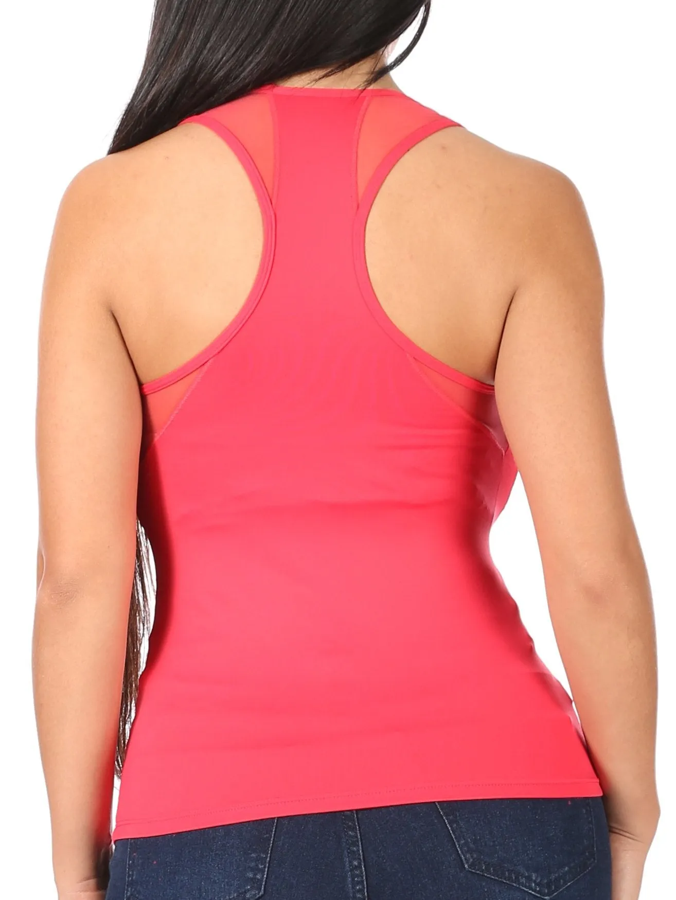 Sakkas Designer Activewear - Cassandra Racerback Tank Top