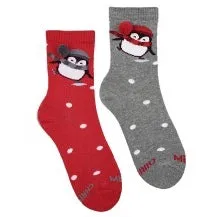 Snow Penguin Socks