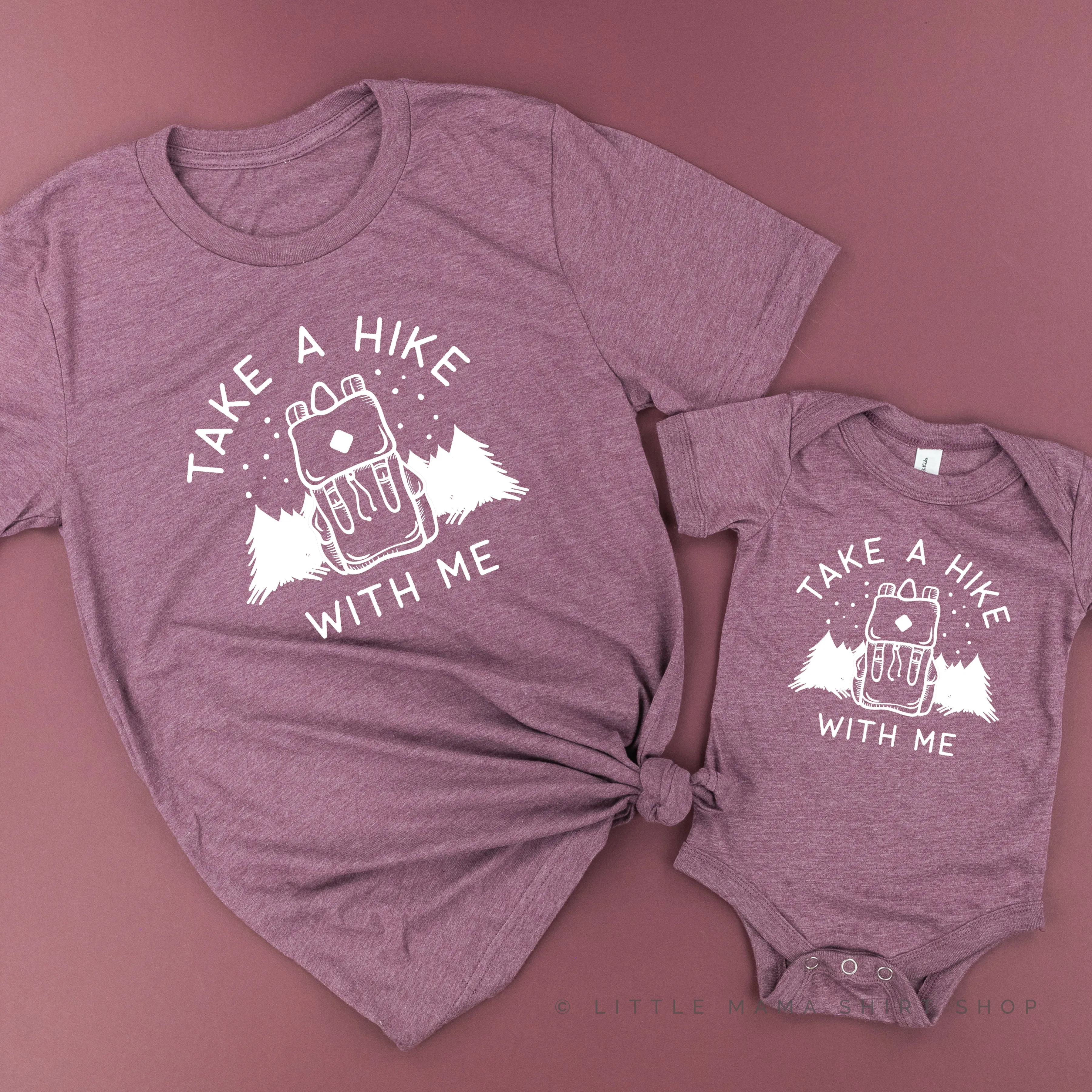 TAKE A HIKE WITH ME - Set of 2 Shirts