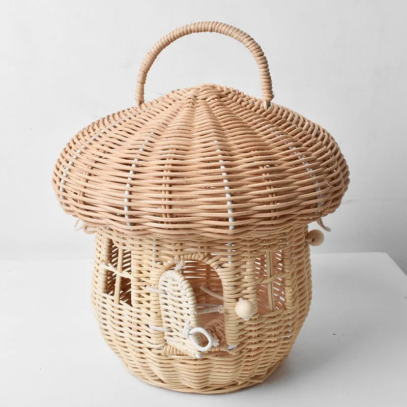 TEEK - Mushroom Basket and Acorn Straw Bags