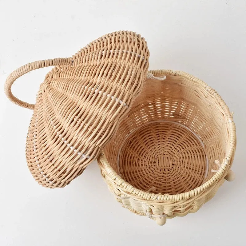 TEEK - Mushroom Basket and Acorn Straw Bags