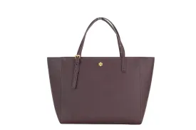 Tory Burch Emerson Small Tempranillo Saffiano Leather Tote