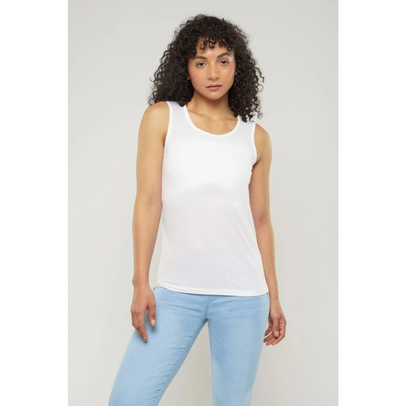 White Plain Tanktop