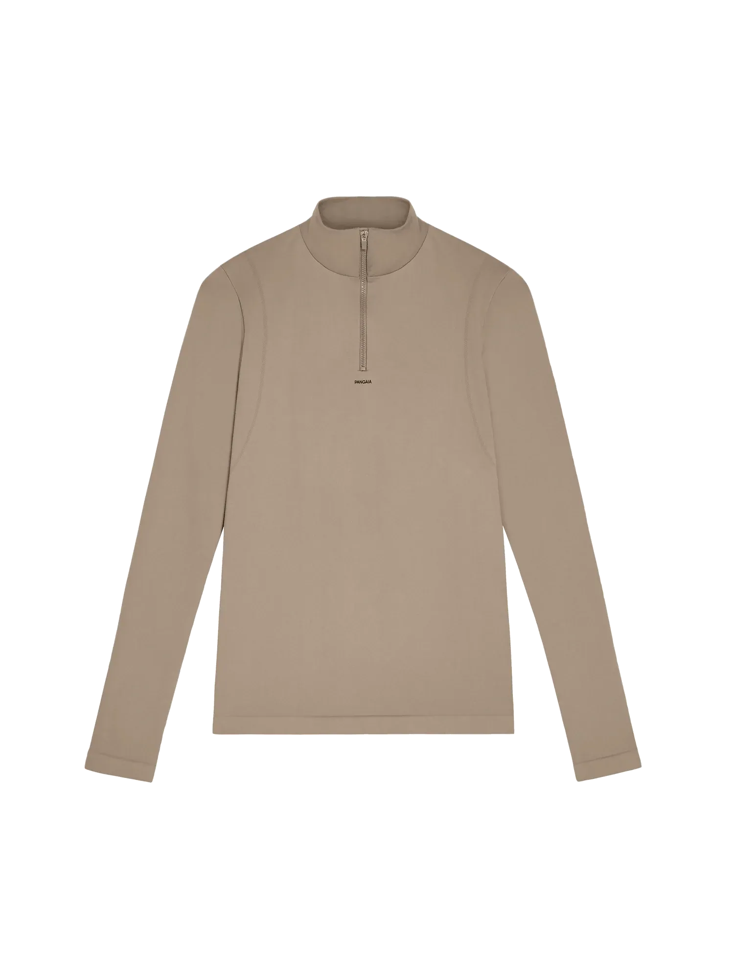 Women’s Activewear 2.0 Long Sleeve Zipped Top—taupe