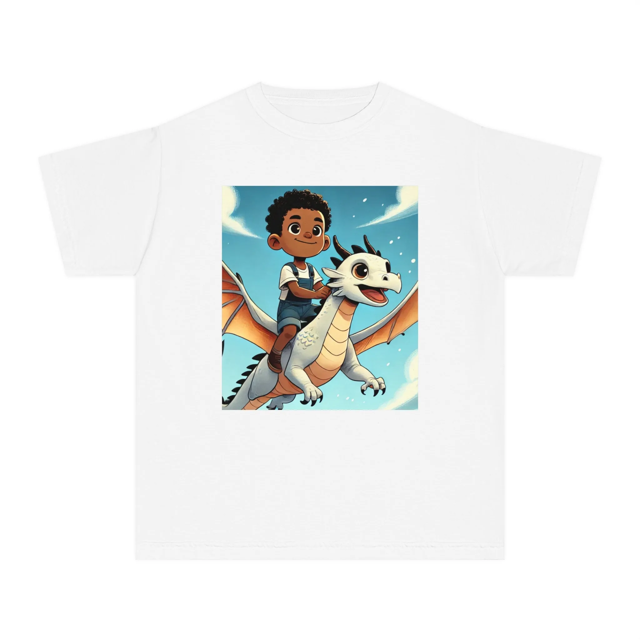 Youth - Dragon Prince T-Shirt (African American Boy / Black Boy)